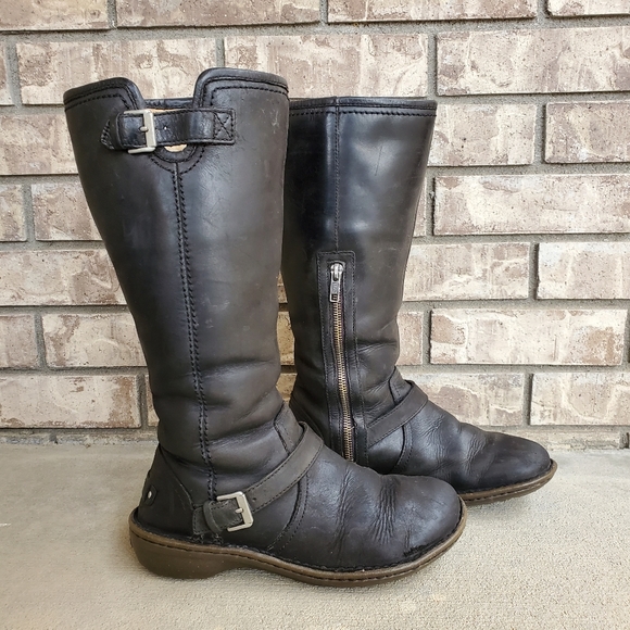 UGG Tupelo Australia Leather women's boots tall - Picture 3 of 16